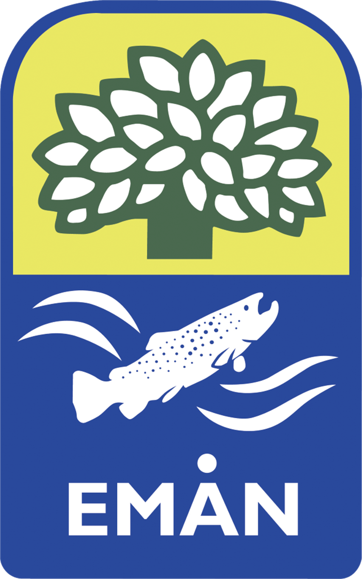 Logotypen för Emån.
