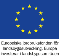 Europeiska jordbruksfonden för landsbygdsutveckling. Europa investerar i landsbygdsområden.